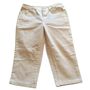 👖🐩Shape FX White Size 6 Pants Built In Liner